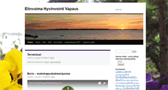 Desktop Screenshot of elinvoima.fi