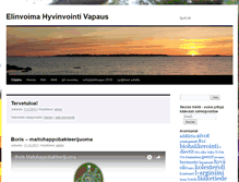 Tablet Screenshot of elinvoima.fi